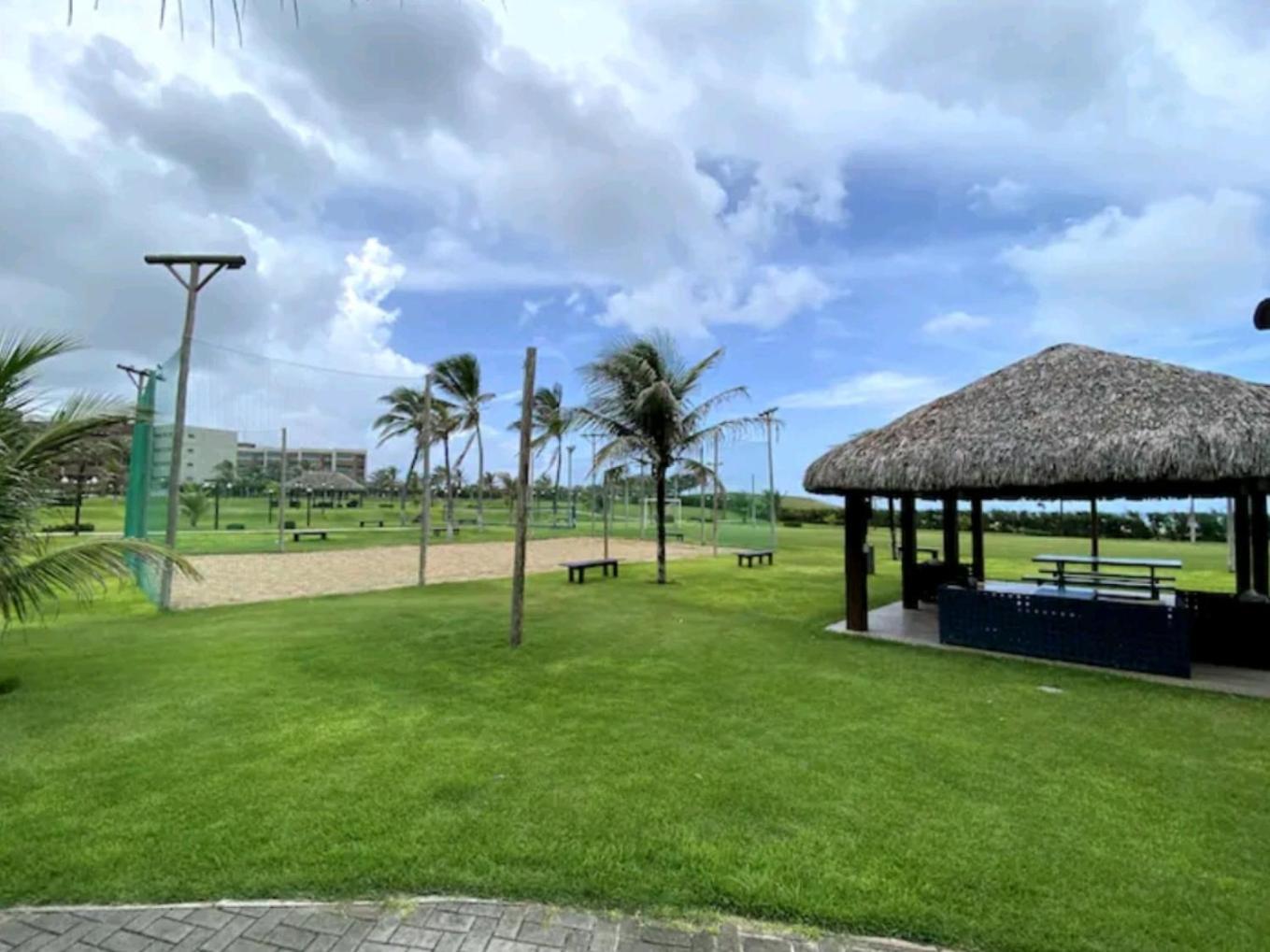 Beach Living - Porto Das Dunas - Ap Terreo 300M Beach Park Pe Na Areia Aquiraz Εξωτερικό φωτογραφία